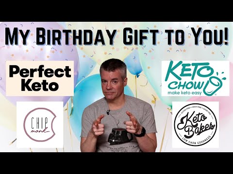 My Birthday Present to YOU!  Special Keto Deals plus a Look at Me Pre-Keto