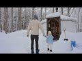 大雪の中、娘とふたりで冬キャンプに行ってきた