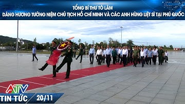 TỔNG BÍ THƯ TÔ LÂM DÂNG HƯƠNG TƯỞNG NIỆM CHỦ TỊCH HỒ CHÍ MINH VÀ CÁC ANH HÙNG LIỆT SĨ TẠI PHÚ QUỐC