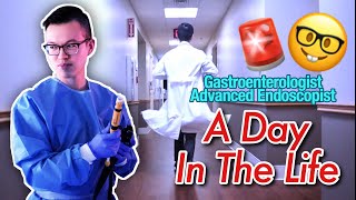 A DAY IN THE LIFE of a Doctor: Gastroenterologist + Advanced Endoscopy