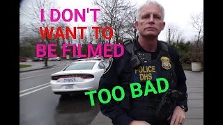 911 FED. BUILDING Portland OR. DHS Called (3 diff. Encounters) 1st amendment audit