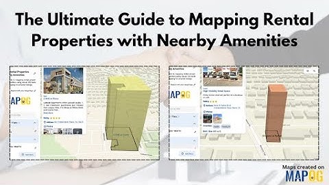 Ultimate Guide to Mapping Rental Properties with Amenities #mapog #gismapping #rentalproperties #gis