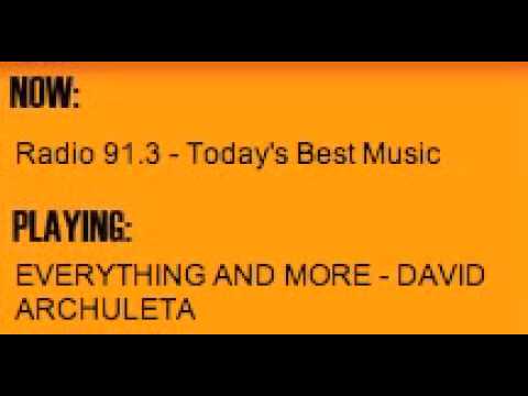 David Archuleta Everything and More Lyrics