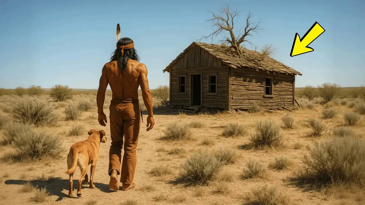 Un apache solitario siguió a un perro hasta una cabaña abandonada y halló algo que salvó a su - YouTube