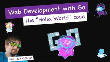 The Hello World Part of our Code - Web Development with Go Sample