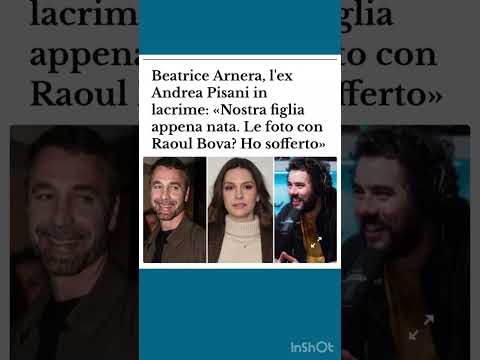 Video Andrea Pisani sulla rottura con Beatrice Arnera: Ho scoperto le foto con Raoul Bova sul giornale