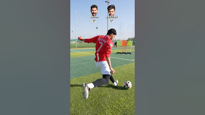 تحدي فاول كريستيانو ضد براء!😂🔥