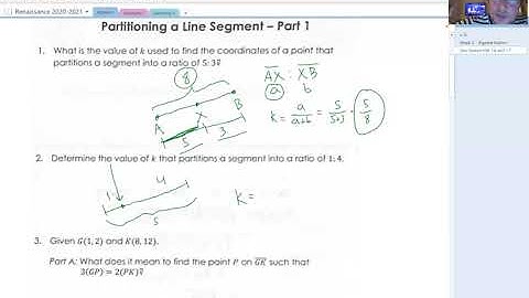 Geo Nation HW 1.6 - Partitioning a Line Segment Part I