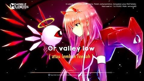 Loading Screen Mobile Legends X DJ Lily | Zero Two Darling In Franxx