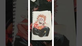 sukuna art.... ✨🎀 #art #artwork #anime #goviral