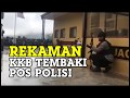 SUASANA MENCEKAM Rekaman KKB Tembaki Markas Polisi di Papua