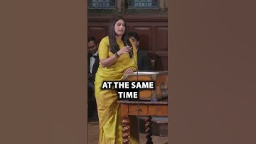 Palki Sharma at the Oxford Union