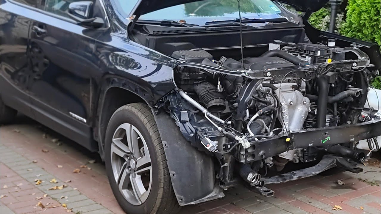 GMC Terrain ремонт кузова..Часть 1.