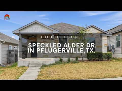 719 Speckled Alder Dr, Pflugerville, TX home video tour
