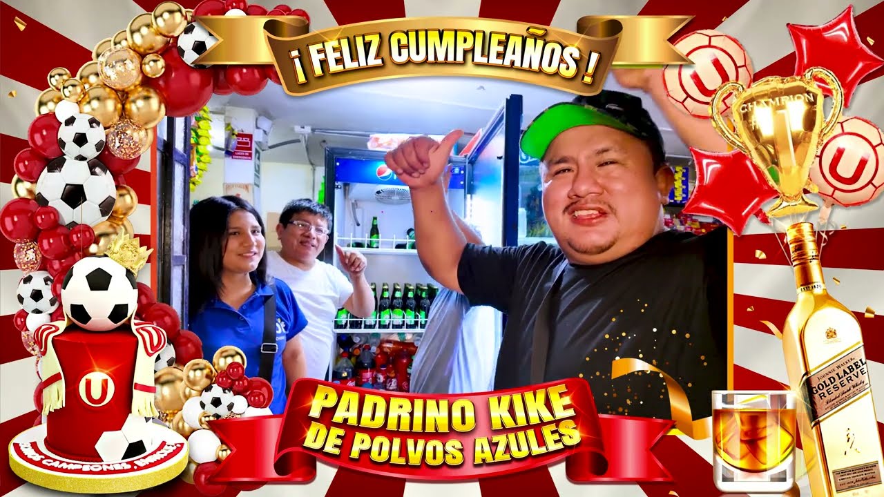 LA PUERTA MIX...JOAN TANGOA en 4K- FELIZ CUMPLEAÑOS PADRINO KIKE DE POLVOS AZULES 2025