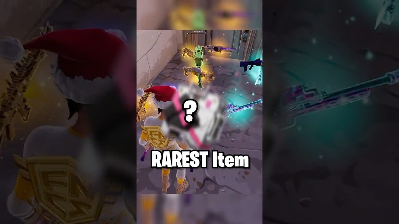What is the RAREST Item In FORTNITE HISTORY? 