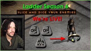 Part 8 Season 6 LADDER - D2R - X23 - merc upgrade, claw base trade, act 4!
