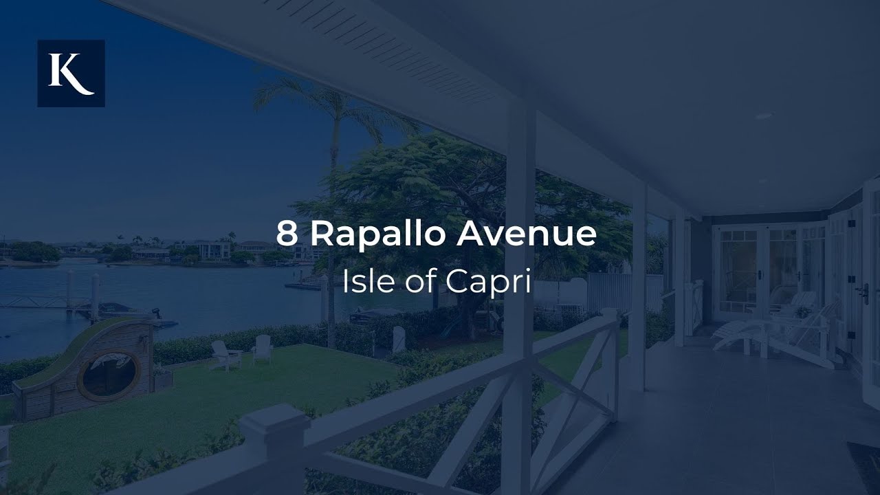 8 Rapallo Avenue, Isle of Capri Gold Coast Real Estate YouTube