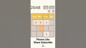 2048 Game | Winning the Game #2048 #youtubeshorts #youtube #walkthrough