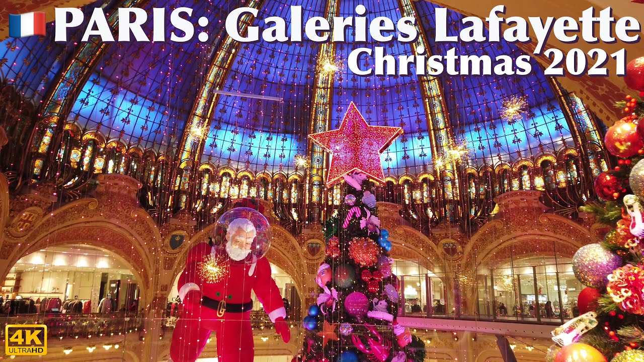 Louis Vuitton Does Christmas For Galeries Lafayette