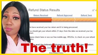 IRS finally gives REAL reason for income tax refund delays after 21 days!  Bars disappear, Topic 152