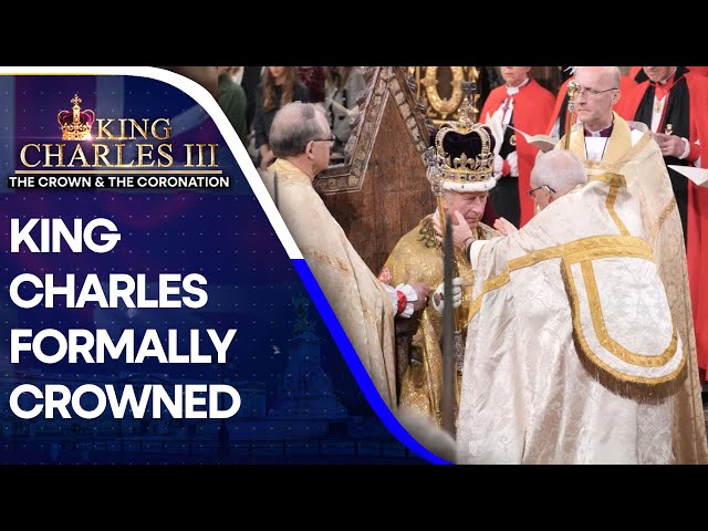 King Charles III officially crowned in England