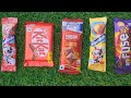 ASMR Most Popular Candys / some lots of colorful rainbow lollipop candy / unpacking chocolate eat