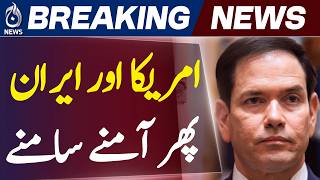 Iran-US Talks Switzerland | Marco Rubio | Nuclear Deal Discussions - Aaj News
