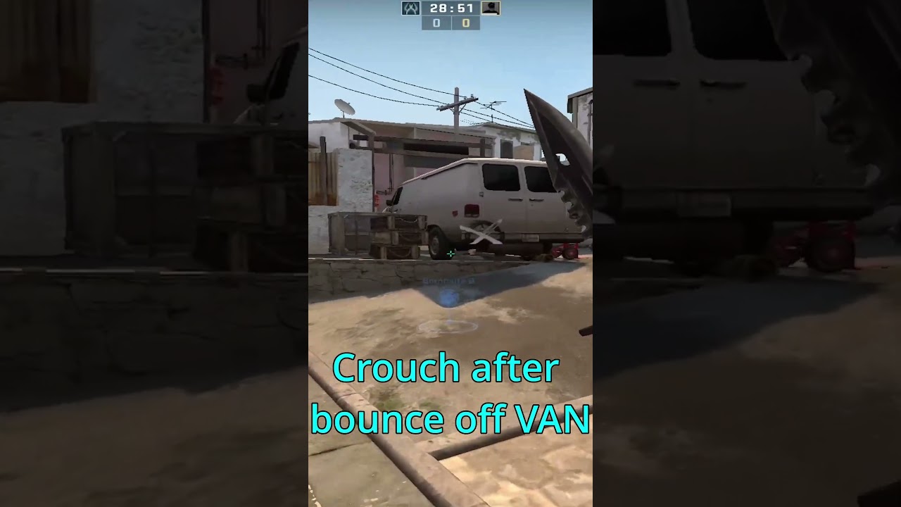 How to do VAN jump on mirage 