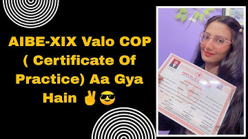 AIBE-XIX वालों COP ( Certificate Of Practice) आ गया हैं The Bar Council Of Rajasthan की तरफ से #cop