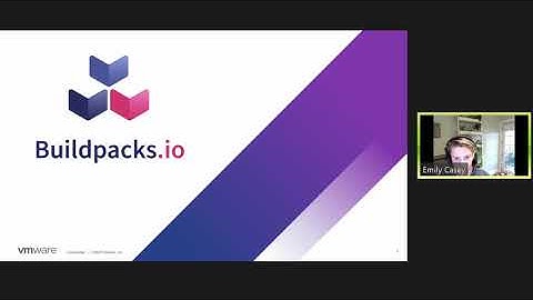 Tanzu Tuesdays - Cloud Native Buildpacks with Emily Casey