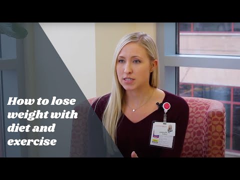 OrthoIndy Dietitian discusses how to lose weight with dieting and exercising