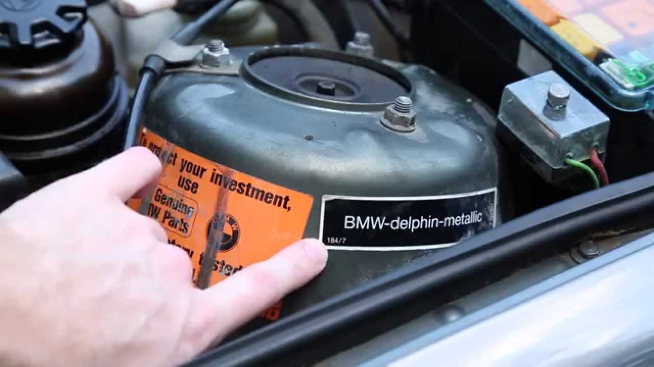 How to find my BMW paint color code YouTube