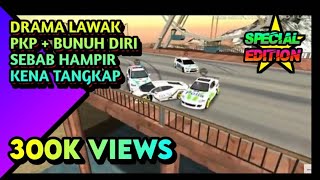 Aku Langgar Roadblock PKP | Drama Spontan Car Parking Multiplayer | LAWAK GILERR | 2020 screenshot 2