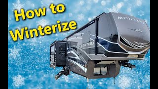How To Winterize A Montana Fifth Wheel Keystone Montana Winterizing