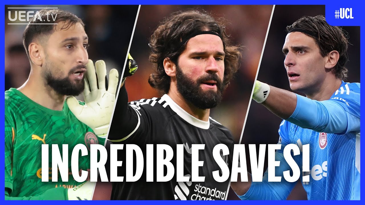 These Saves Were INCREDIBLE! 🧤 | Great UCL Saves MD2