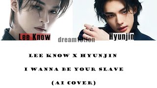 StrayKids Hyunjin & Leeknow - I wanna be your slave [AI COVER] Resimi