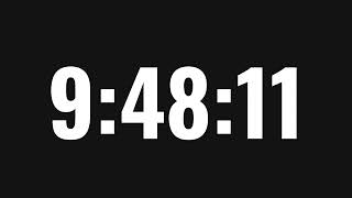 10 Hour Timer Countdown and Alarm Flip clock 10 Hour Timer Timer Alarm Flip Clock