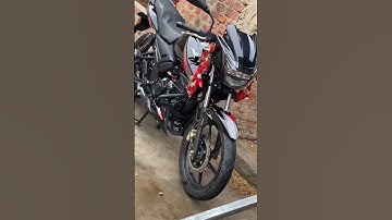 Apache 160 cc Bs7 Black || apache lovers 🥰 #apache160 #apachertr #apache #shorts