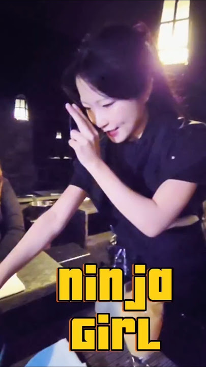 Ninja Girl & Japanese Food