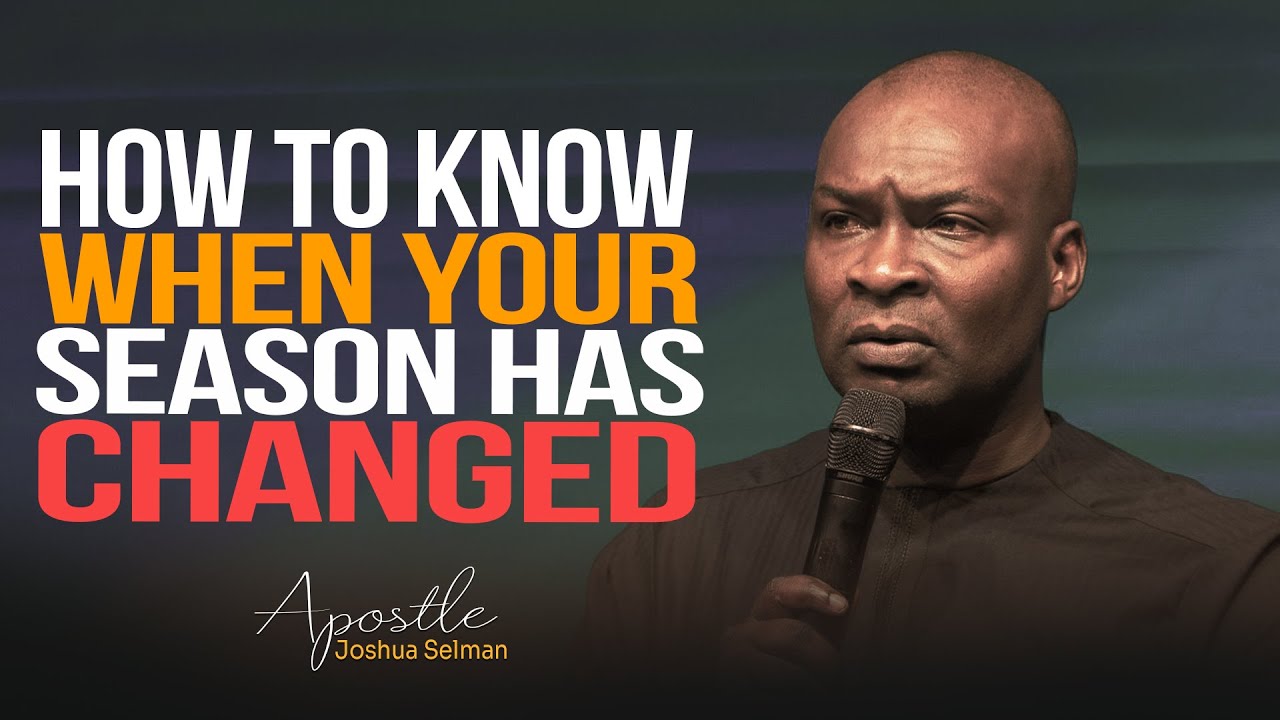 HOW TO NAVIGATE YOUR PROPHETIC SEASONS NOW - APOSTLE JOSHUA SELMAN ...
