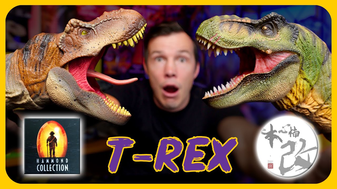 Hammond Collection Tyrannosaurus Rex VS Nanmu Zero-Set Easy Motion