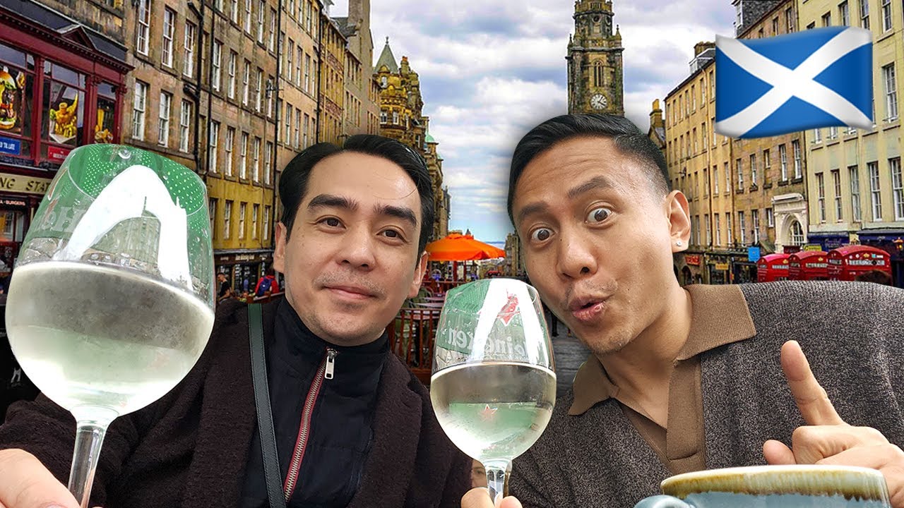 Первое путешествие в Эдинбург, Шотландия (отель W, замок, рестораны) | Видеоблог № 1836 [4K]