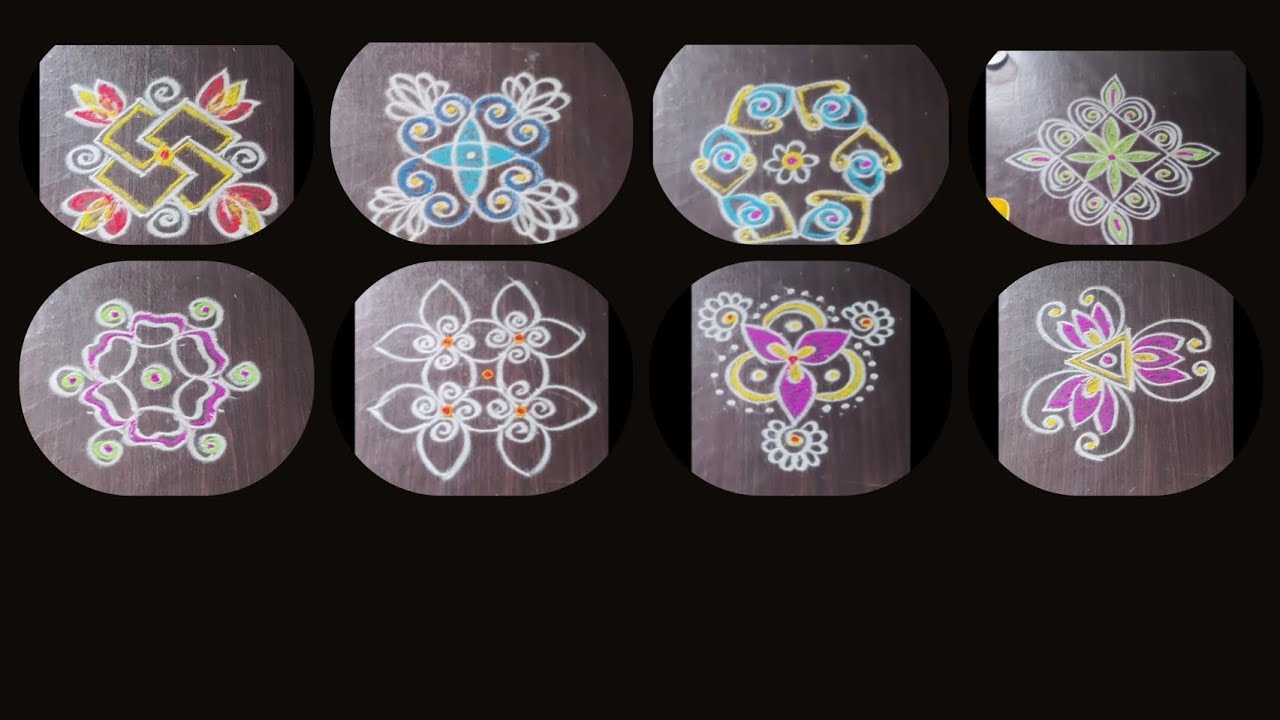 7days seven rangolis - YouTube