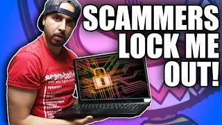 ANGRY Scammers Lock My Computer When I Keep Scrolling the Screen