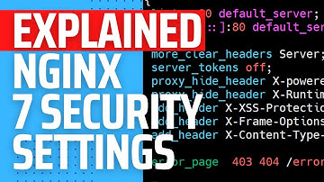 Uitgelegd: 7 instellingen voor het beveiligen van een Nginx-webserver | Nginx beveiligen