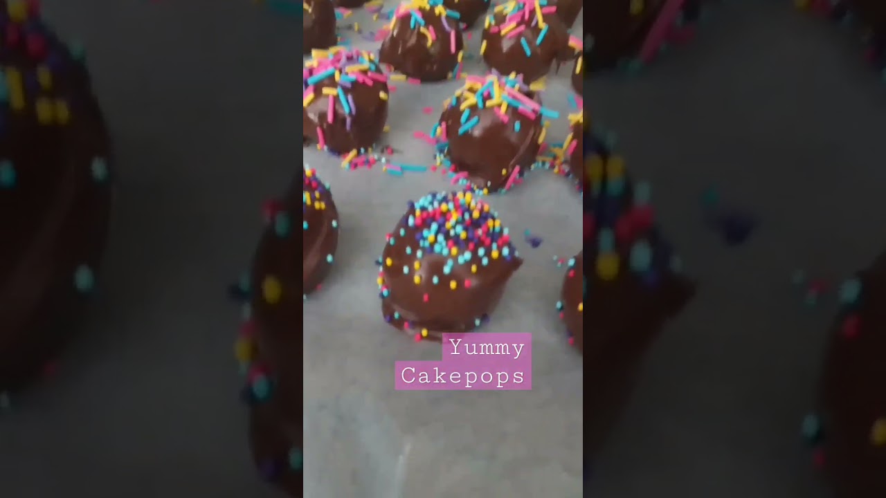 cake pops 🍬 