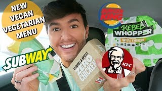 Trying KFC, Burger King, Subway VEGAN MENU & I Was Ghosted!!