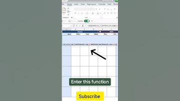 how to insert academic calendar in excel #yt #ytviral #excelformula #calendar #shortvideo