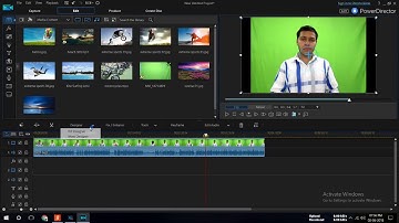 How To Change Video BackGround Using Cyberlink Powerdirector 16 2018 | Chroma Key